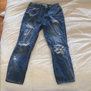 Pacsun ankle mom jeans